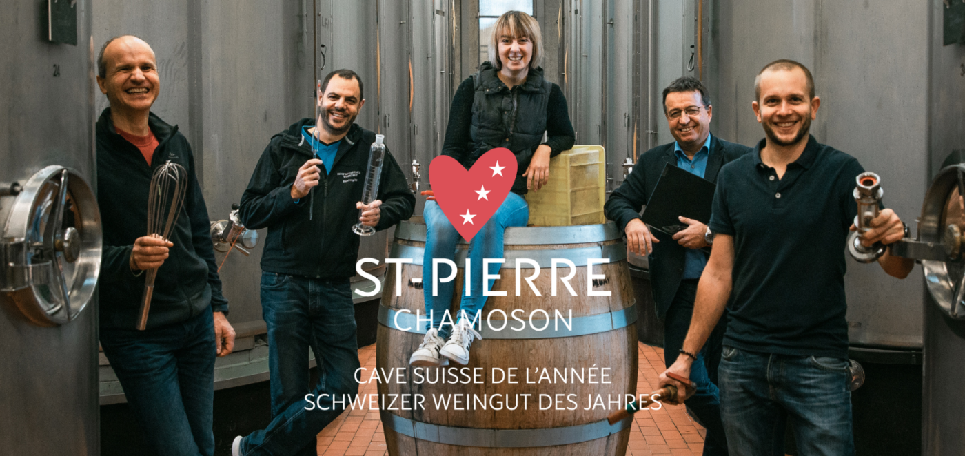 Saint-Pierre – Coup de coeur pour les vins du Valais